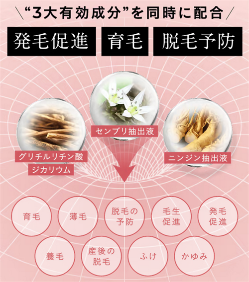 トリプルブースト処方でアプローチ!